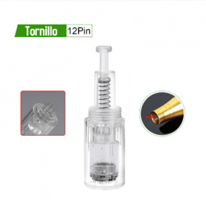 Agujas Dermapen 12Pin Tornillo