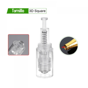 Agujas Dermapen 3D Nano Square Tornillo