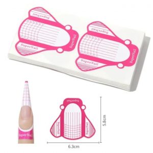 Moldes de uñas 100 unidades