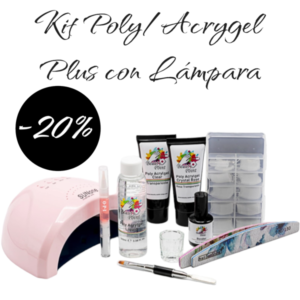 Kit Acry/Poligel Profesional con Lampara led