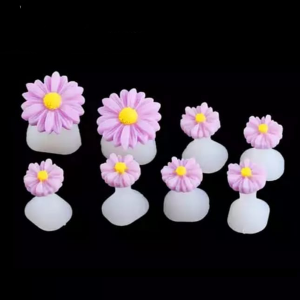 Separador de dedos de Margarita Lila