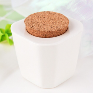 Vaso de Cerámica Blanca
