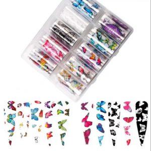 Caja Papel Foil Mariposas