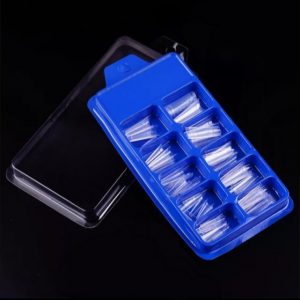 Tips Transparente Modelo Ballerina 100 Unidades