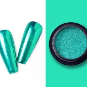 Polvo Espejo Verde Sirena